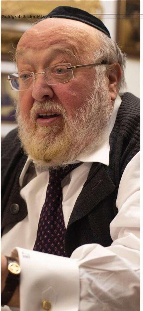 "הגביר המעגן" יעקב הופמן // צילום: באדיבות בית הדין הרבני